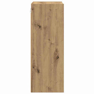 vidaXL Wall Cabinet Artisan Oak 40x29.5x80 cm Engineered Wood