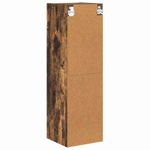 vidaXL Wall Cabinet Smoked Oak 30 x 29.5 x 100 cm Engineered Wood