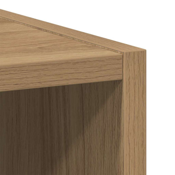 vidaXL Wall Cabinet Artisan Oak 30 x 29.5 x 100 cm Engineered Wood