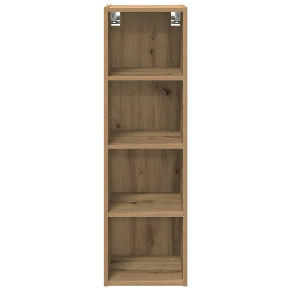 vidaXL Wall Cabinet Artisan Oak 30 x 29.5 x 100 cm Engineered Wood