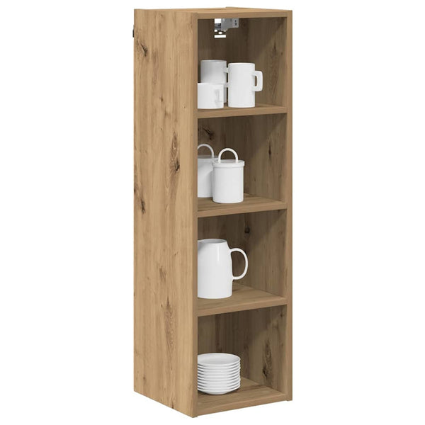 vidaXL Wall Cabinet Artisan Oak 30 x 29.5 x 100 cm Engineered Wood