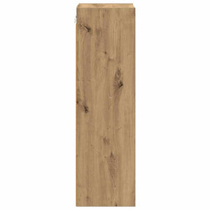vidaXL Wall Cabinet Artisan Oak 30 x 29.5 x 100 cm Engineered Wood