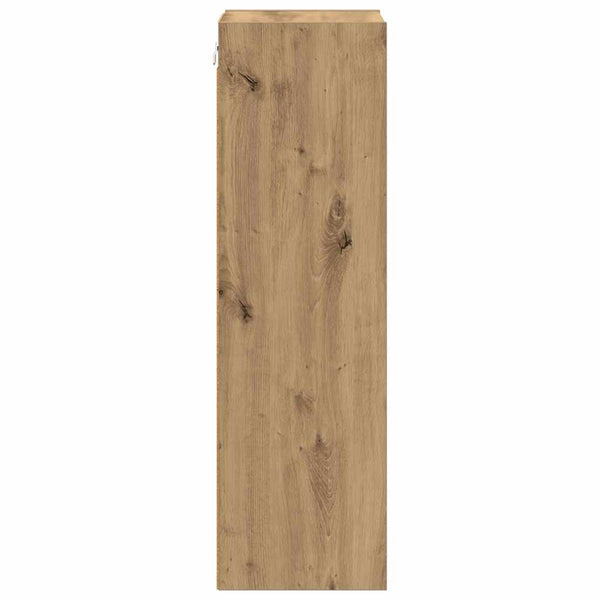 vidaXL Wall Cabinet Artisan Oak 30 x 29.5 x 100 cm Engineered Wood