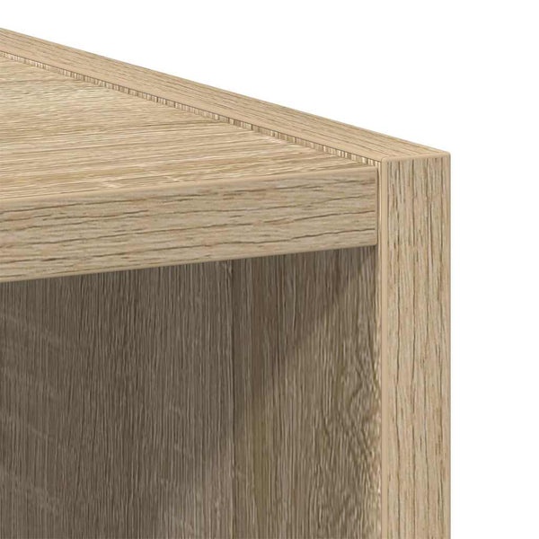 vidaXL Wall Cabinet Sonoma Oak 40 x 29.5 x 100 cm Engineered Wood