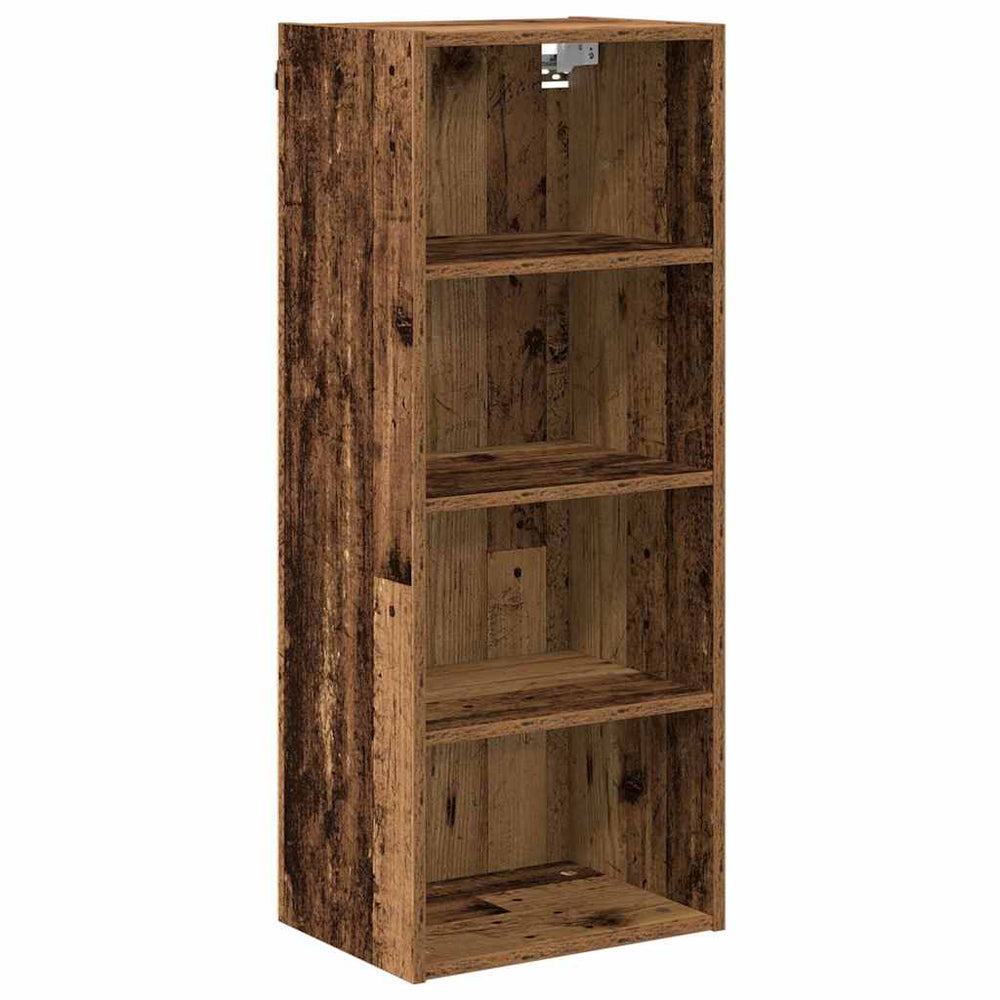 vidaXL Wall Cabinet Reclaimed Wood 40x29.5x100 cm Engineered Wood
