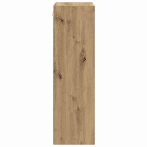 vidaXL Wall Cabinet Artisan Oak 40x29.5x100 cm Engineered Wood