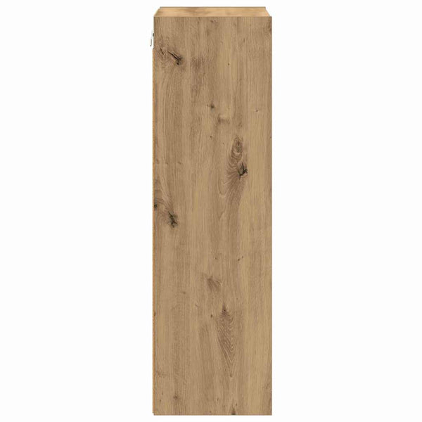 vidaXL Wall Cabinet Artisan Oak 40x29.5x100 cm Engineered Wood