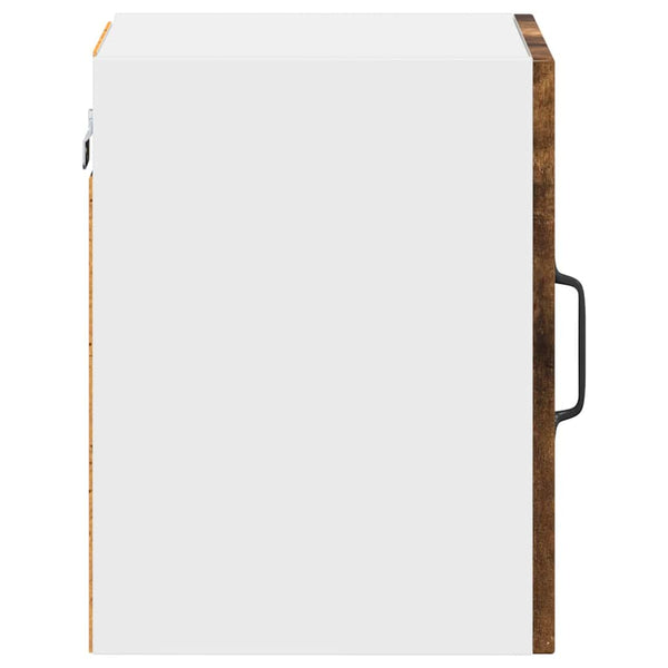 vidaXL Kitchen Cabinet Kalmar 2 pcs Smoked Oak 30 x 31 x 40 cm