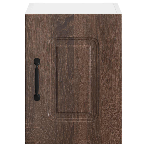 vidaXL Kitchen Cabinet Kalmar 2 pcs Brown Oak-Look 30 x 31 x 40 cm