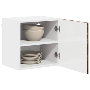 vidaXL Kitchen Cabinet Kalmar 2 pcs Smoked Oak 40 x 31 x 40 cm