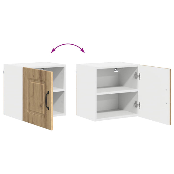 vidaXL Kitchen Cabinet Kalmar 2 pcs Artisan Oak 40 x 31 x 40 cm