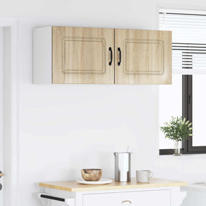 vidaXL Wall Cabinet Kalmar 2 pcs Sonoma Oak 50 x 31 x 40 cm