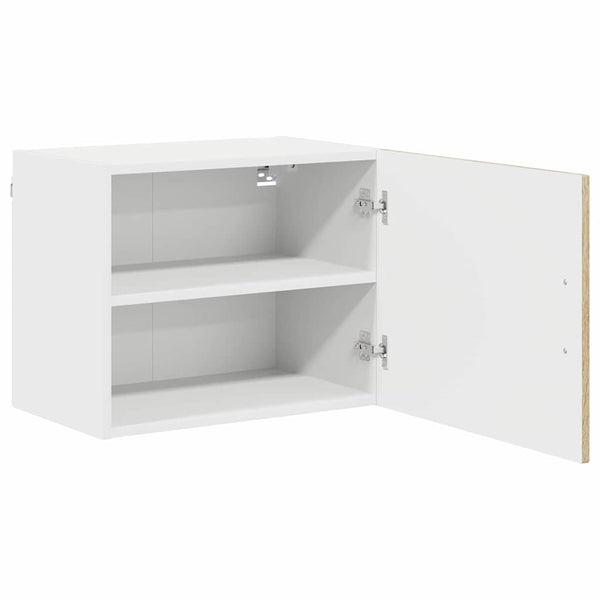 vidaXL Wall Cabinet Kalmar 2 pcs Sonoma Oak 50 x 31 x 40 cm