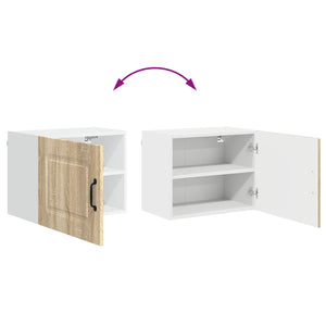 vidaXL Wall Cabinet Kalmar 2 pcs Sonoma Oak 50 x 31 x 40 cm