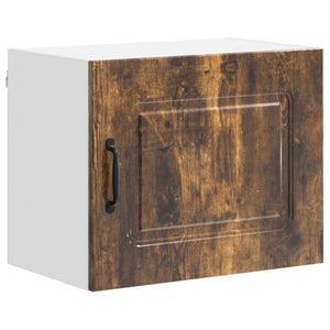 vidaXL Kitchen Cabinet Kalmar 2 pcs Smoked Oak 50 x 31 x 40 cm