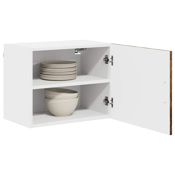 vidaXL Kitchen Cabinet Kalmar 2 pcs Smoked Oak 50 x 31 x 40 cm