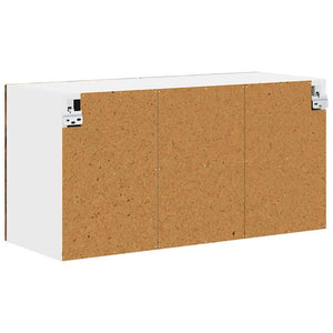 vidaXL Kitchen Wall Cabinet Kalmar Smoked Oak 80 x 31 x 40 cm