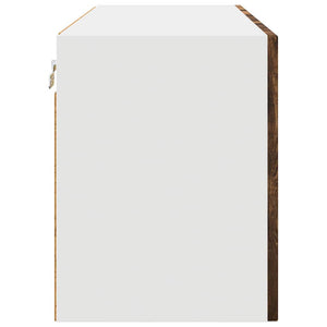 vidaXL Kitchen Wall Cabinet Kalmar Smoked Oak 80 x 31 x 40 cm