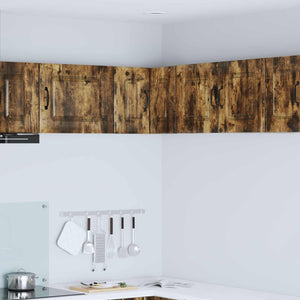 vidaXL Kitchen Cabinet Kalmar Smoked Oak 57 x 57 x 40 cm