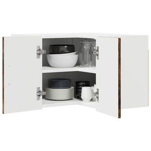 vidaXL Kitchen Cabinet Kalmar Smoked Oak 57 x 57 x 40 cm