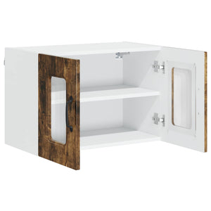 vidaXL Kitchen Wall Cabinets Kalmar 2 pcs Smoked Oak 60 x 31 x 40 cm