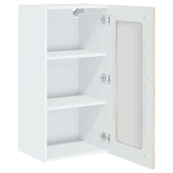vidaXL Kitchen Cabinet Kalmar 2 pcs Sonoma Oak 40 x 31 x 80 cm
