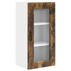 vidaXL Kitchen Cabinet Kalmar Smoked Oak 40 x 31 x 80 cm