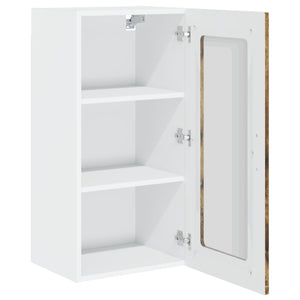 vidaXL Kitchen Cabinet Kalmar Smoked Oak 40 x 31 x 80 cm