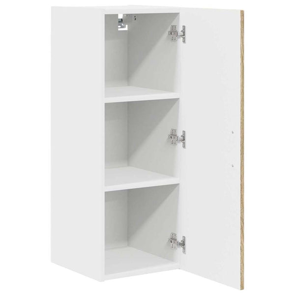 vidaXL Kitchen Cabinet Kalmar 2 pcs Sonoma Oak 30 x 31 x 80 cm