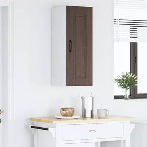 vidaXL Kitchen Cabinet Kalmar Brown Oak Look 30 x 31 x 80 cm