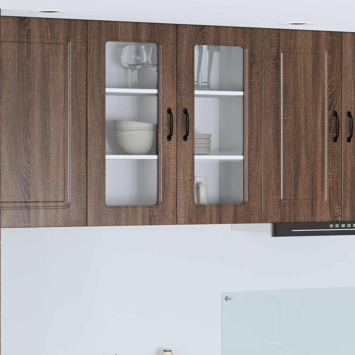 Küchenschrank Kalmar Braun Eiche 80cm