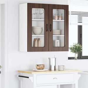 Küchenschrank Kalmar Braun Eiche 80cm
