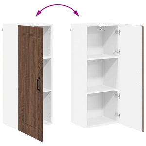 Küchenschrank Kalmar Braun Eiche 40x31x100cm