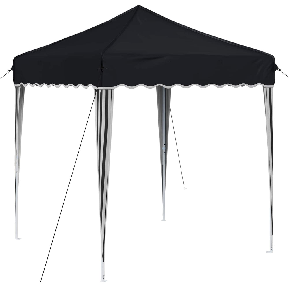vidaXL Pop-Up Party Tent Anthracite 195 x 195 x 245 cm Oxford Fabric