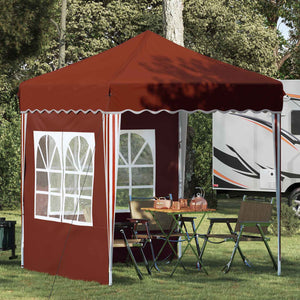vidaXL Pop-Up Party Tent Terracotta 195 x 195 x 245 cm