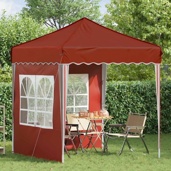 vidaXL Pop-Up Party Tent Terracotta 195 x 195 x 245 cm