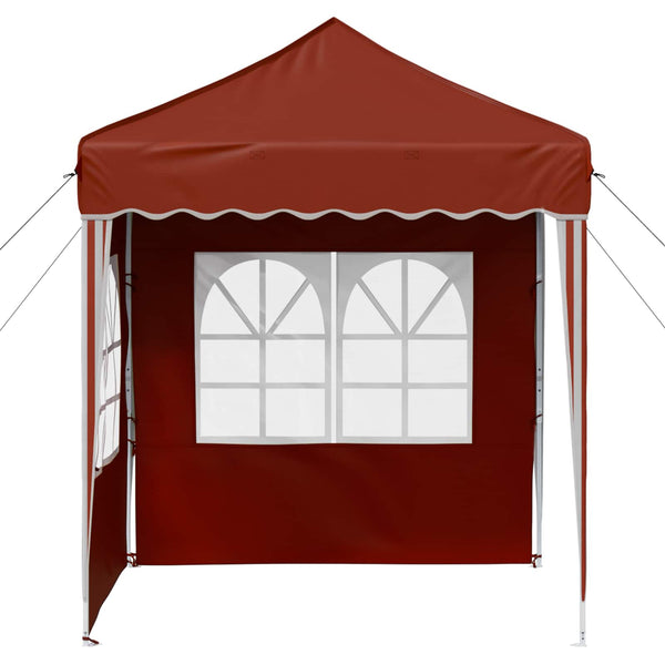 vidaXL Pop-Up Party Tent Terracotta 195 x 195 x 245 cm