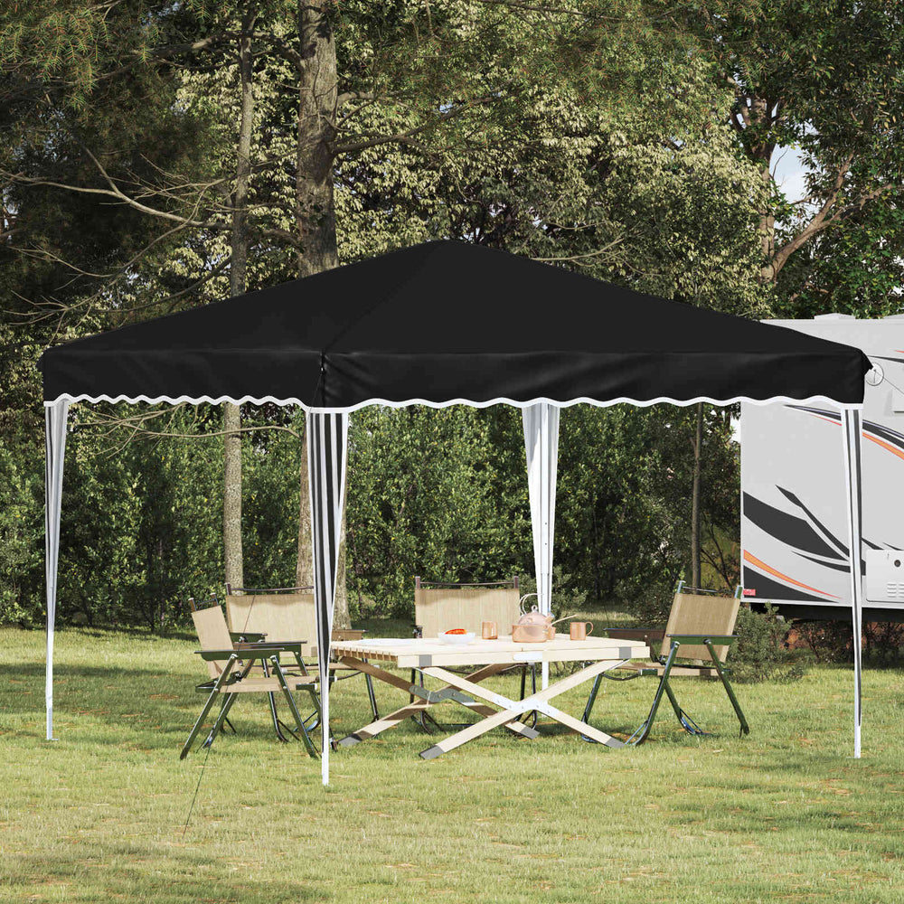 vidaXL Pop-up Party Tent Anthracite 288 x 288 x 245 cm Oxford Fabric