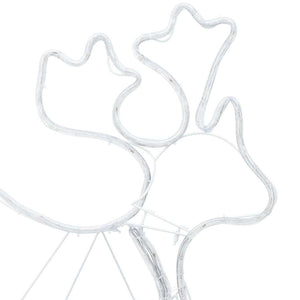 vidaXL Christmas Decoration Multicolour 69 x 79 cm PVC