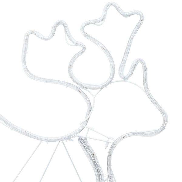 vidaXL Christmas Decoration Multicolour 69 x 79 cm PVC