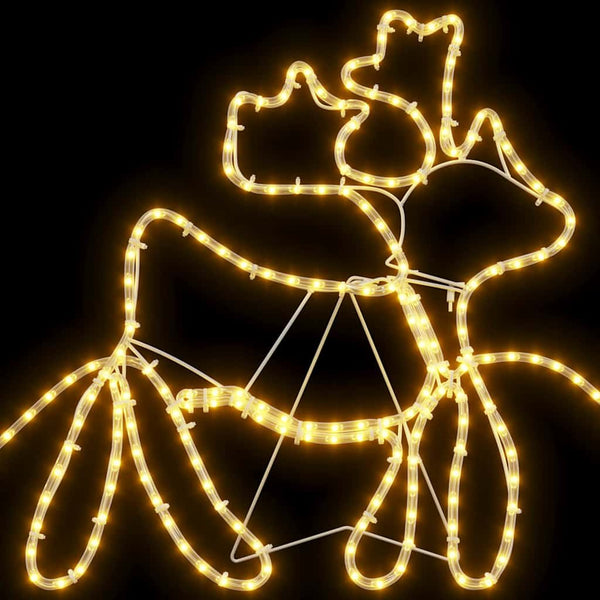 vidaXL Christmas Decoration Multicolour 69 x 79 cm PVC