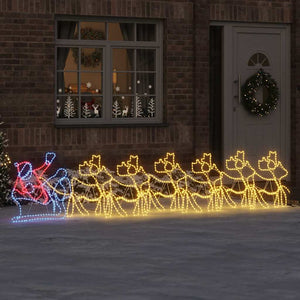 vidaXL Christmas Decoration Multicolour 69 x 79 cm PVC