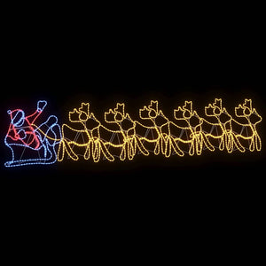 vidaXL Christmas Decoration Multicolour 69 x 79 cm PVC