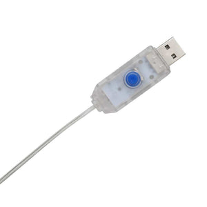 vidaXL Light-Up Santa Claus Warm White 70 x 62 cm Lame Fabric