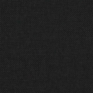 Bettgestell mit gepolstertem Kopfteil 200x200 cm Schwarz