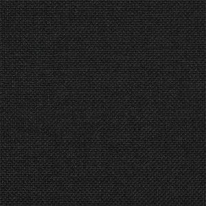 Bettgestell mit Kopfteil Schwarz 150x200 cm