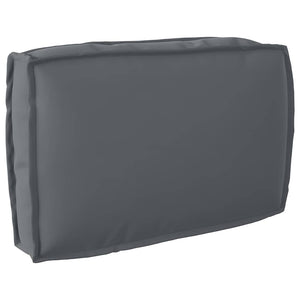 vidaXL Cushion Set 3 pcs Anthracite Oxford Fabric