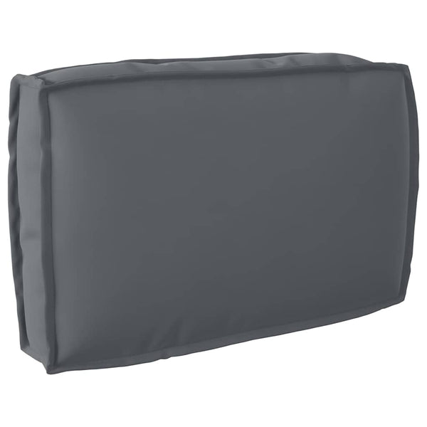 vidaXL Cushion Set 3 pcs Anthracite Oxford Fabric