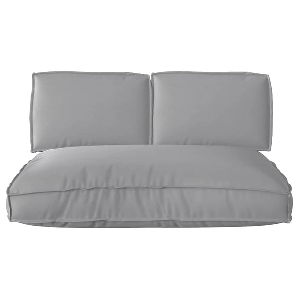 vidaXL Cushion Set 3 pcs Grey Oxford Fabric