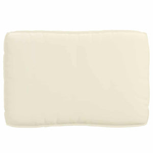 vidaXL Cushion Set 3 pcs Cream Oxford Fabric